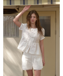 RE_L（リエル）の「Joanne lace blouse (white)（シャツ/ブラウス）」