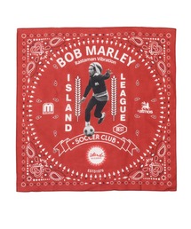 atmos（アトモス）の「atmos x BOB MARLEY Foot Ball Bandana / アトモス x ボブ マーリー フットボール バンダナ【SP】（バンダナ/スカーフ）」