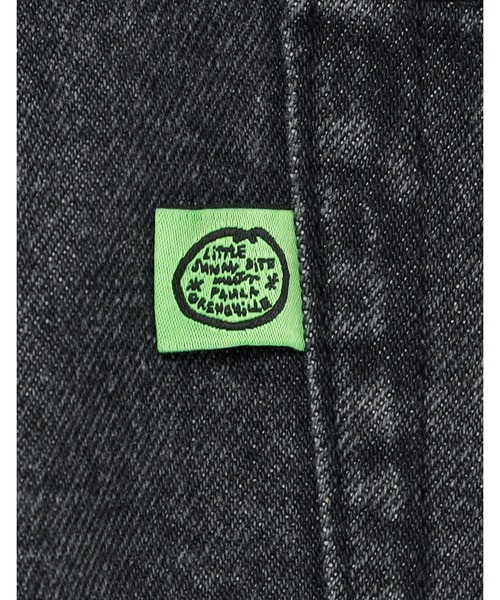 Little sunny bite(リトルサニーバイト)の「little sunny bite x Paula Grenouille doodle denim pants(デニムパンツ・レディース・ブラック/インディゴブルー/ライトインディゴブルー・MEDIUM/SMALL)」の19枚目の写真