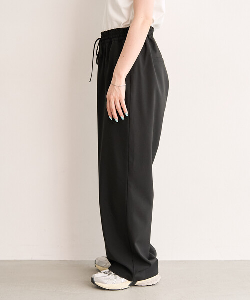 FREAK'S STORE（フリークスストア）の「限定展開　<接触冷感>クールタッチ イージーパンツ（その他パンツ・レディース・ベージュ/ブラック/ブラウン/オリーブ/ブルー・SMALL/MEDIUM）」の18枚目の写真