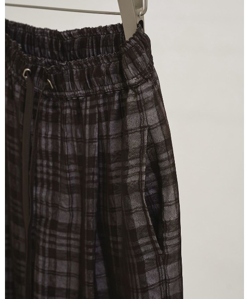 TODAYFUL（トゥデイフル）の「Check Jacquard Pants 12610710（その他パンツ・レディース・ブラウン/ライトグリーン・36/38）」の7枚目の写真