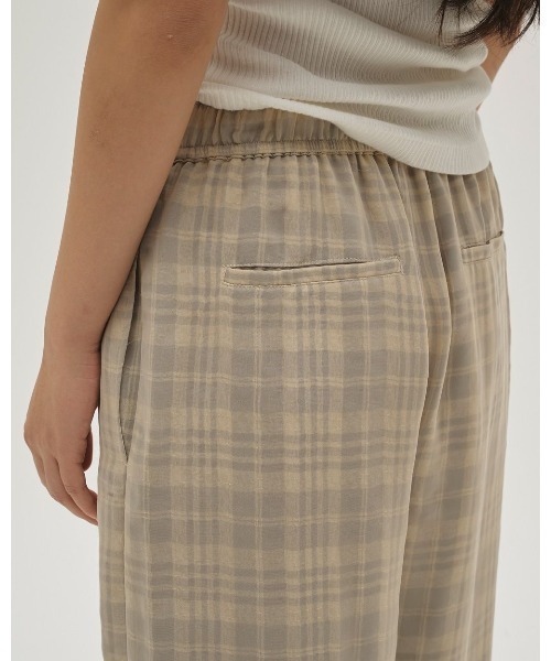 TODAYFUL（トゥデイフル）の「Check Jacquard Pants 12610710（その他パンツ・レディース・ブラウン/ライトグリーン・36/38）」の12枚目の写真