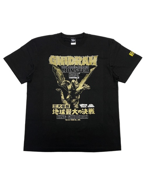 ハードコアチョコレート（ハードコアチョコレート）の「キングギドラ（引力光線ブラック）（Tシャツ/カットソー・メンズ・ブラック・XX-LARGE/LARGE/X-LARGE）」の4枚目の写真