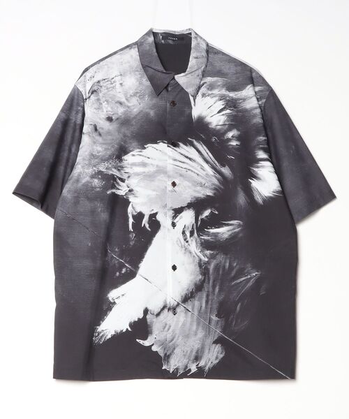 セール】【TAAKK/ターク】EX DRAWING 刺繍 S/S SHIRT（シャツ/ブラウス