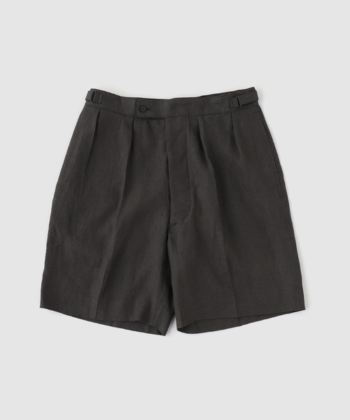 Kaptain Sunshine（キャプテン サンシャイン）の「KAPTAIN SUNSHINE / キャプテンサンシャイン Gurkha Shorts（その他パンツ・メンズ・ライトグレー/ブラック系その他・3/4）」の2枚目の写真