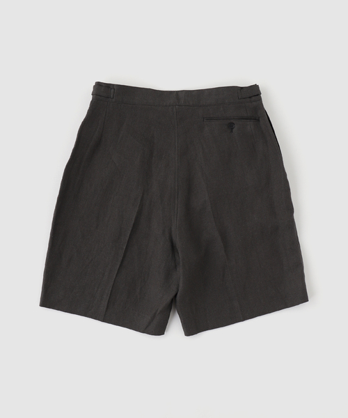 Kaptain Sunshine（キャプテン サンシャイン）の「KAPTAIN SUNSHINE / キャプテンサンシャイン Gurkha Shorts（その他パンツ・メンズ・ライトグレー/ブラック系その他・3/4）」の3枚目の写真