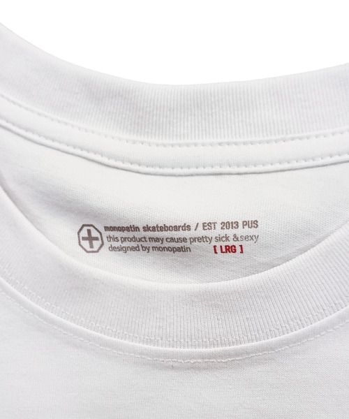 MONOPATIN(モノパティン)の「tms bxng sasang heavyweight 2-ply t-shirt - wt(Tシャツ/カットソー・レディース・その他・MEDIUM/LARGE)」の6枚目の写真