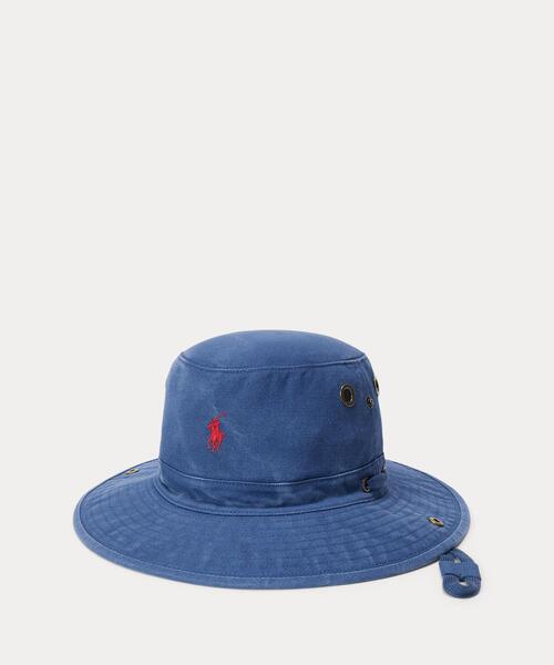 キャンバス バケット ハット（ハット）｜POLO RALPH LAUREN（ポロ