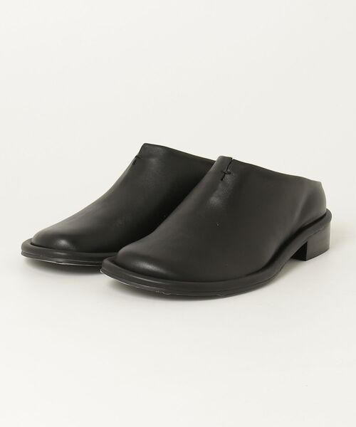 TODAYFUL(トゥデイフル)の「Slide Leather Shoes 12611033(その他シューズ・レディース・ブラック・38/37/36)」の1枚目の写真