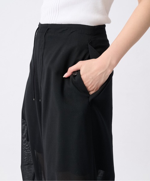 THE TOKYO（ザトウキョウ）の「【ATON/エイトン】SNOW CAMO PANTS/スノーカモパンツ（カーゴパンツ・レディース・ダークグレー/ブラック・1）」の9枚目の写真