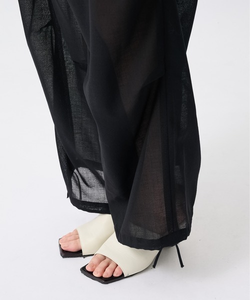 THE TOKYO（ザトウキョウ）の「【ATON/エイトン】SNOW CAMO PANTS/スノーカモパンツ（カーゴパンツ・レディース・ダークグレー/ブラック・1）」の10枚目の写真