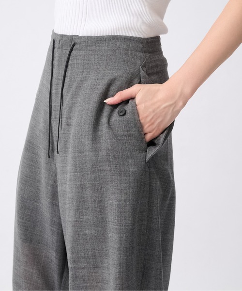 THE TOKYO（ザトウキョウ）の「【ATON/エイトン】SNOW CAMO PANTS/スノーカモパンツ（カーゴパンツ・レディース・ダークグレー/ブラック・1）」の5枚目の写真