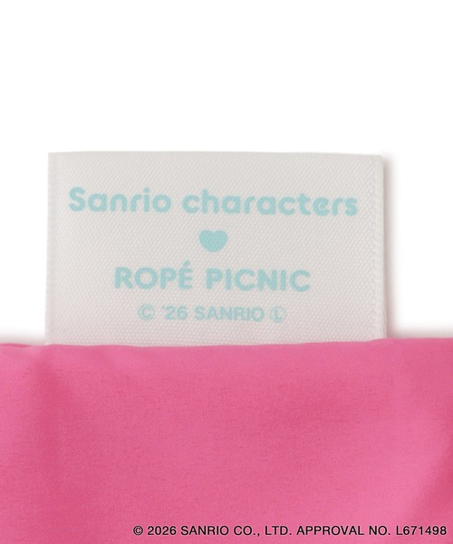 ハローキティコラボ（ハローキティコラボ）の「【サンリオキャラクターズ×ROPE' PICNIC】日焼けデザイン 折りたたみエコトートバッグ（エコバッグ/サブバッグ・レディース・ピンク系その他/ライトグリーン/イエロー系その他/ピンク/ラベンダー/サックスブルー・FREE）」の11枚目の写真