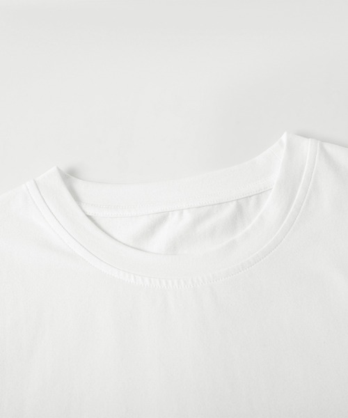 La-gemme(ラジェム)の「スカラップフリルTシャツ(Tシャツ/カットソー・レディース・ブラック/ホワイト・フリー)」の7枚目の写真