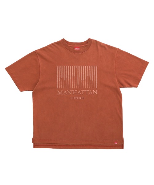 Manhattan Portage(マンハッタンポーテージ)の「PIGMENT S/S TEE(Tシャツ/カットソー・メンズ・チャコール/アイボリー/Brick・X-LARGE/LARGE/MEDIUM/SMALL)」の3枚目の写真