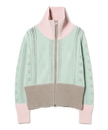Ray BEAMS | 【別注】boussole×Ray BEAMS / ジップ カーディガン(ニット/セーター)