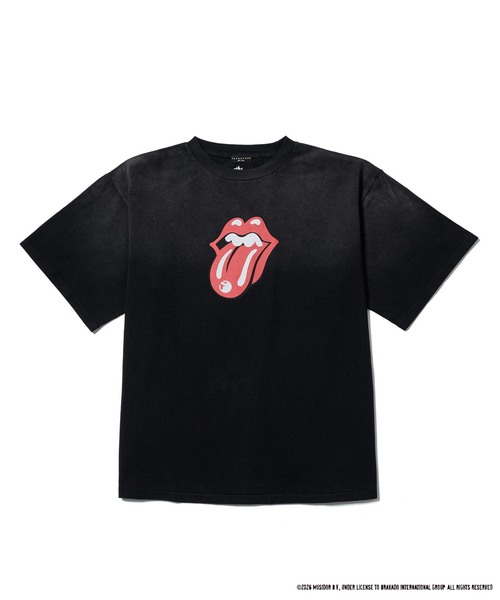 F-LAGSTUF-F(フラグスタフ)の「F-LAGSTUF-F TABLET S/S T-SHIRT(THE ROLLING STONES)(Tシャツ/カットソー・メンズ・ホワイト/ブラック・MEDIUM/LARGE)」の1枚目の写真