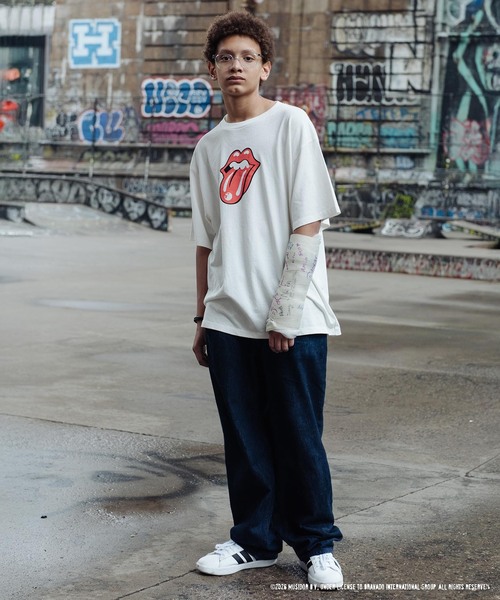 F-LAGSTUF-F(フラグスタフ)の「F-LAGSTUF-F TABLET S/S T-SHIRT(THE ROLLING STONES)(Tシャツ/カットソー・メンズ・ホワイト/ブラック・MEDIUM/LARGE)」の5枚目の写真