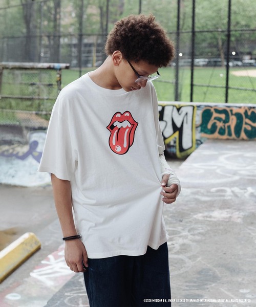 F-LAGSTUF-F(フラグスタフ)の「F-LAGSTUF-F TABLET S/S T-SHIRT(THE ROLLING STONES)(Tシャツ/カットソー・メンズ・ホワイト/ブラック・MEDIUM/LARGE)」の7枚目の写真
