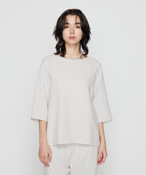 COMME CA(コムサ)の「〔 Sサイズ 〕 トリアセダブルクロス Tブラウス(シャツ/ブラウス・レディース・ブラック・5号)」の17枚目の写真