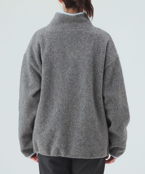 BEAMS HEART(ビームスハート)の「フリース アノラック(その他トップス・レディース・チャコールグレー/レッド/ホワイト系その他5・FREE)」の18枚目の写真