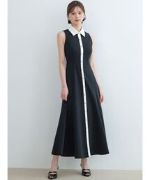 SNIDEL | フロントボタンカットソーワンピース(ワンピース)