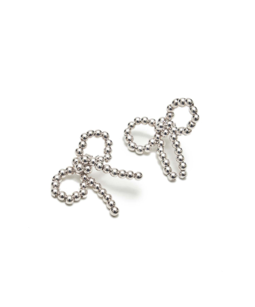 LOTSYOU(ロッツユー)の「Ribbon bon Pearl Earing(ピアス(両耳用)・レディース・その他・O/S)」の1枚目の写真