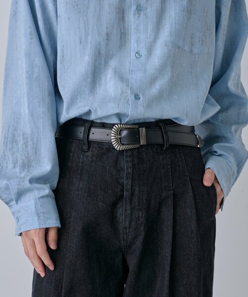 COLONY 2139（コロニートゥーワンスリーナイン）の「【UNISEX/リバイバル】ウエスタンバックルベルト（ベルト・メンズ・ブラック・FREE）」の3枚目の写真