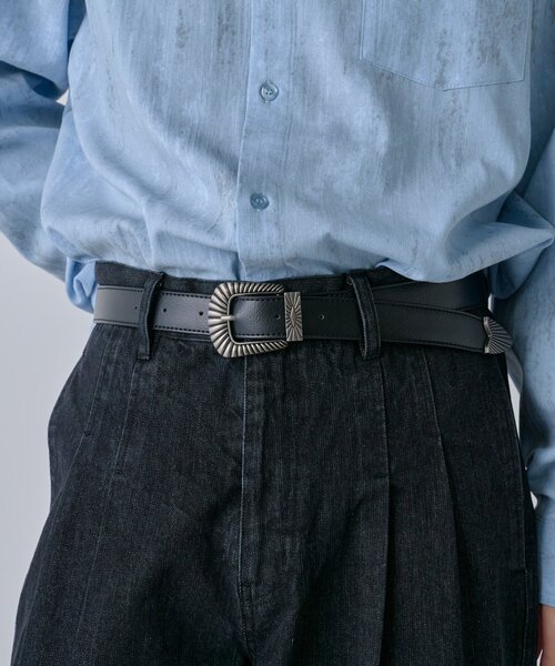COLONY 2139（コロニートゥーワンスリーナイン）の「【UNISEX/リバイバル】ウエスタンバックルベルト（ベルト・メンズ・ブラック・FREE）」の4枚目の写真