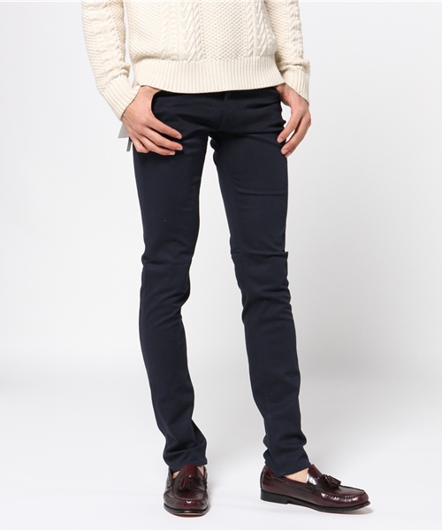 Lui's(ルイス)の「Lui's(ルイス) スリムスキニーパンツ(その他パンツ・メンズ・ブラック/ネイビー/オリーブ/ベージュ・MEDIUM/LARGE/SMALL)」の4枚目の写真