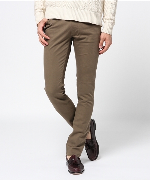 Lui's(ルイス)の「Lui's(ルイス) スリムスキニーパンツ(その他パンツ・メンズ・ブラック/ネイビー/オリーブ/ベージュ・MEDIUM/LARGE/SMALL)」の3枚目の写真