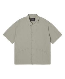 男性ユーティリティオーバーサイズシャツ (カーキ) (HA5SS15-65)