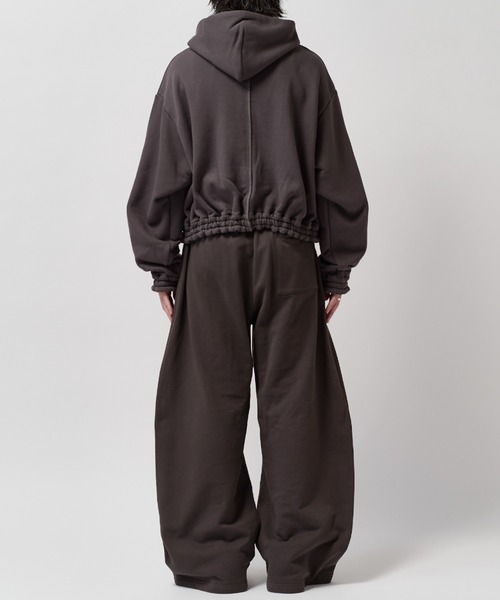 SHINYAKOZUKA(シンヤコヅカ)の「home old style zip hoodie(パーカー・メンズ・チャコールグレー/ブラック・MEDIUM/SMALL)」の22枚目の写真