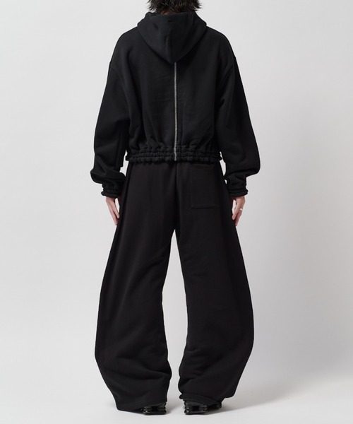 SHINYAKOZUKA(シンヤコヅカ)の「home old style zip hoodie(パーカー・メンズ・チャコールグレー/ブラック・MEDIUM/SMALL)」の12枚目の写真