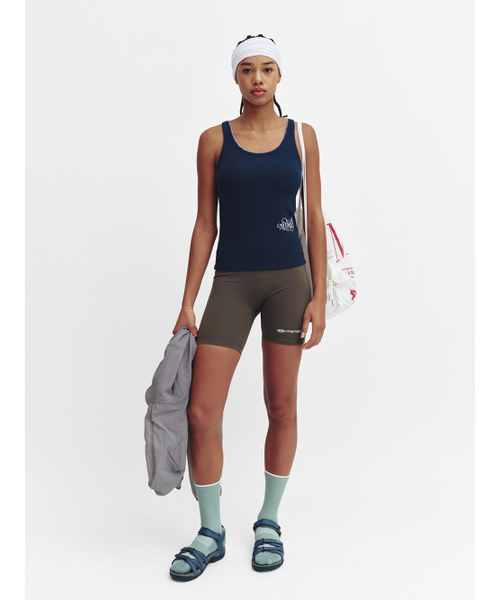MENASOO(ミナス)の「Soft Merrow Bra Top_Navy(Tシャツ/カットソー・レディース・ネイビー・F)」の4枚目の写真