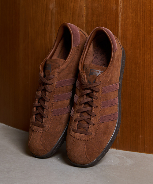 417 EDIFICE（フォーワンセブンエディフィス）の「adidas / アディダス TOBACCO NQX94 タバコ（スニーカー・メンズ・ブラウン/チャコールグレー・26cm/27cm/28cm）」の8枚目の写真