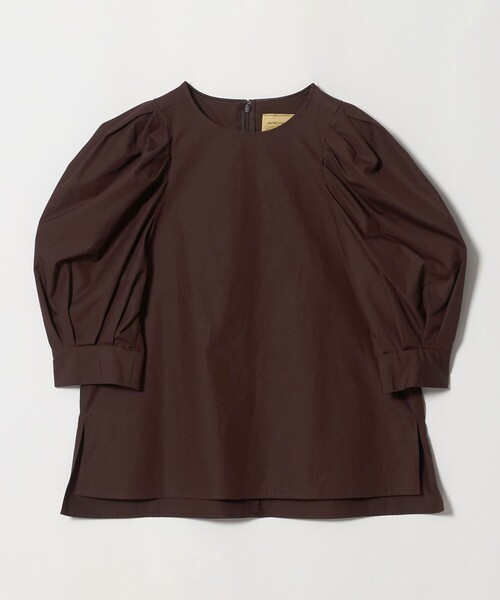 UNITED ARROWS(ユナイテッドアローズ)の「5分袖 コットン パプ ブラウス(シャツ/ブラウス・レディース・ダークブラウン/その他1・FREE)」の12枚目の写真