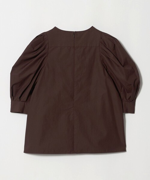 UNITED ARROWS(ユナイテッドアローズ)の「5分袖 コットン パプ ブラウス(シャツ/ブラウス・レディース・ダークブラウン/その他1・FREE)」の13枚目の写真