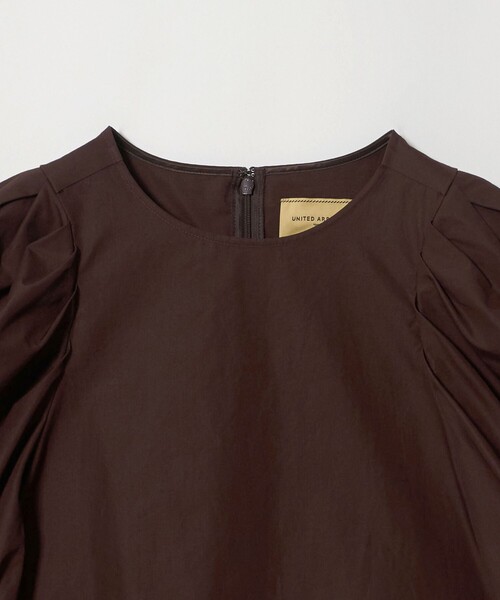 UNITED ARROWS(ユナイテッドアローズ)の「5分袖 コットン パプ ブラウス(シャツ/ブラウス・レディース・ダークブラウン/その他1・FREE)」の14枚目の写真