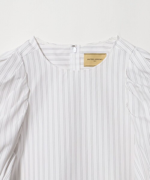 UNITED ARROWS(ユナイテッドアローズ)の「5分袖 コットン パプ ブラウス(シャツ/ブラウス・レディース・ダークブラウン/その他1・FREE)」の20枚目の写真
