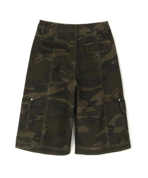 L.H.P(エルエイチピー)の「MAVYTH/メヴィス/CAMO CARGO SHORTS(カーゴパンツ・レディース・オリーブ系1・L/M)」の8枚目の写真