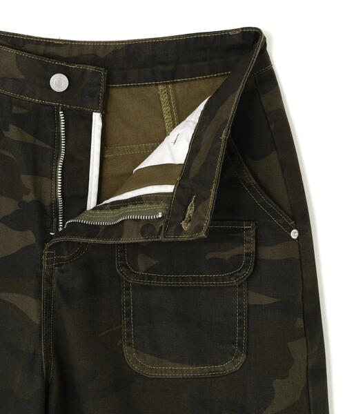 L.H.P(エルエイチピー)の「MAVYTH/メヴィス/CAMO CARGO SHORTS(カーゴパンツ・レディース・オリーブ系1・L/M)」の13枚目の写真