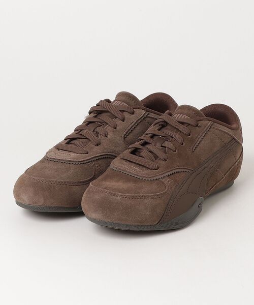 PUMA(プーマ)の「BELLA MINA SUEDE WNS(スニーカー・レディース・ブラウン・24.0cm)」の1枚目の写真