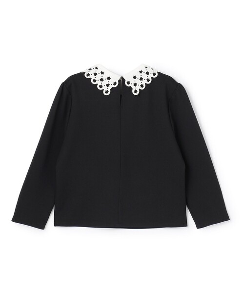 TOCCA(トッカ)の「DOT COLLAR TOPS カットソー(Tシャツ/カットソー・レディース・アイボリー系/ブラック系・MEDIUM/SMALL)」の16枚目の写真