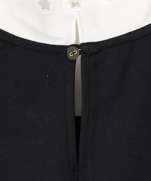 TOCCA(トッカ)の「DOT COLLAR TOPS カットソー(Tシャツ/カットソー・レディース・アイボリー系/ブラック系・MEDIUM/SMALL)」の20枚目の写真