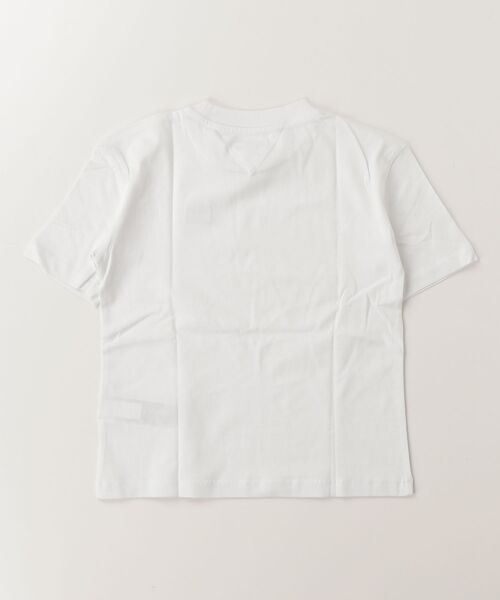 TOMMY HILFIGER(トミーヒルフィガー)の「KIDS フラッグヘリテージアーカイブTシャツ(Tシャツ/カットソー・キッズ・ホワイト/ネイビー・160cm/150cm/140cm/115cm/90cm/80cm/130cm/100cm)」の3枚目の写真
