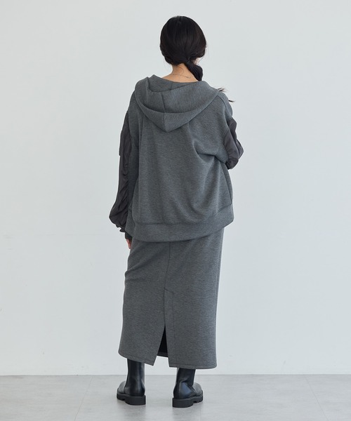 YECCA VECCA(イェッカヴェッカ)の「【2点SET】ミリタリーフーディセットアップ(セットアップ・レディース・ベージュ/グレー/ブラック・FREE)」の22枚目の写真