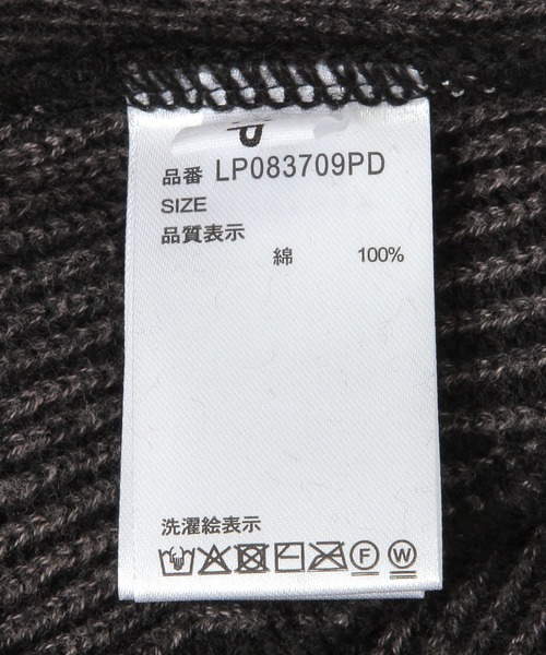 LEPSIM(レプシィム)の「ピグメント風ビーニー 1023699(ニットキャップ/ビーニー・レディース・レッド/ブラック・ONE SIZE)」の5枚目の写真