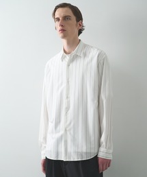 KANEMASA PHIL.（カネマサフィル）の「【KANEMASA PHIL.】46G Stripe Modest Shirt（シャツ/ブラウス）」