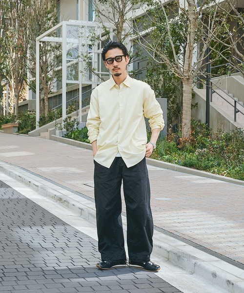 KANEMASA PHIL.(カネマサフィル)の「【KANEMASA PHIL.】46G Stripe Modest Shirt(シャツ/ブラウス・メンズ・ブラック/ホワイト/ブルー・L/M)」の8枚目の写真